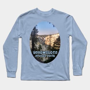 Yellowstone Artists Point Long Sleeve T-Shirt